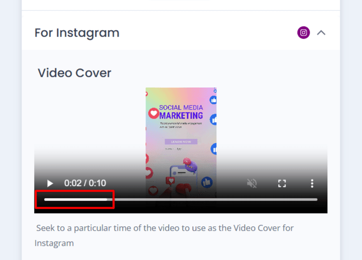 Instagram Video Thumbnail